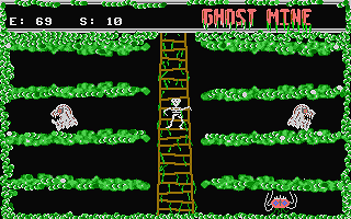 Ghost Mine atari screenshot
